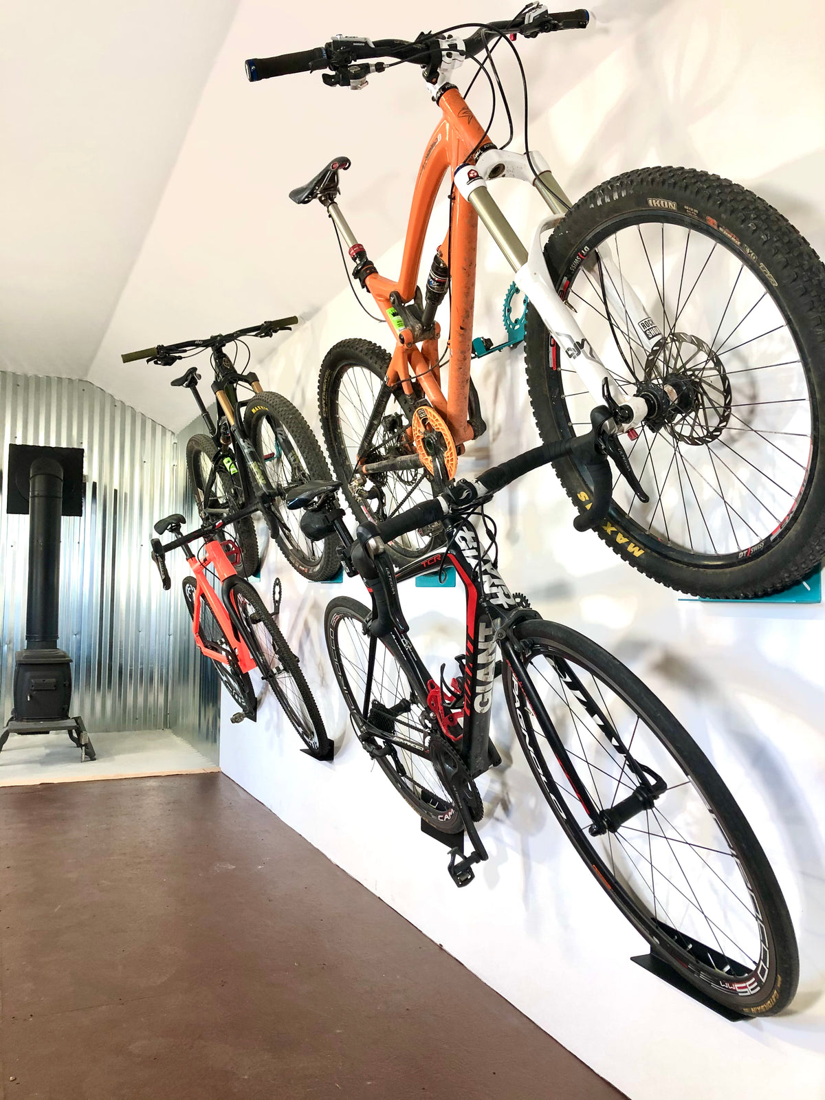 Car Auto Metal Hooks Garage Storage Wall Mount Bicycle Hanger