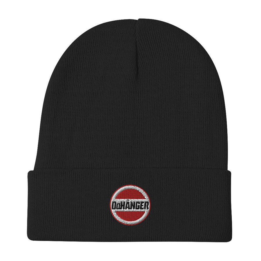 Supreme Rubber Patch Beanie Heather Grey
